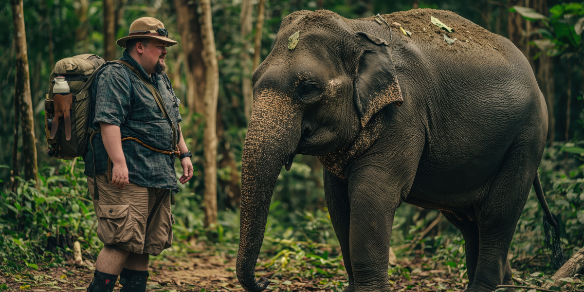 Walking & Riding with Elephants