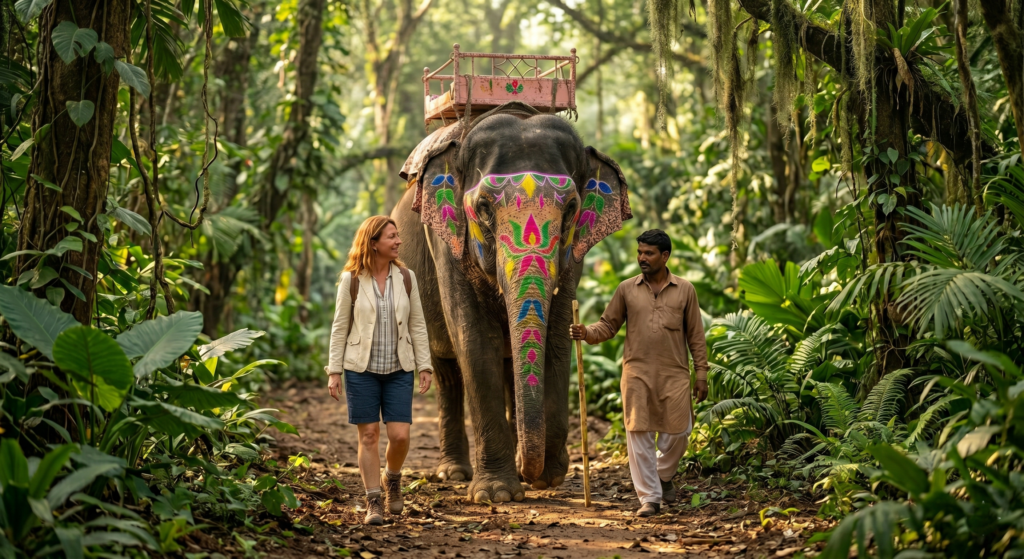 Elephant safari tour in Jaipur